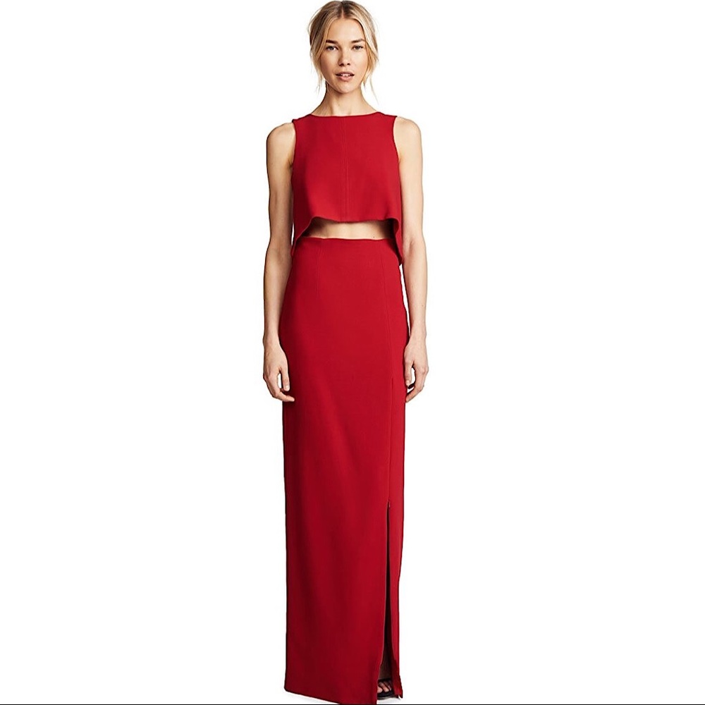Black Halo Kacie 2 Piece Maxi Dress